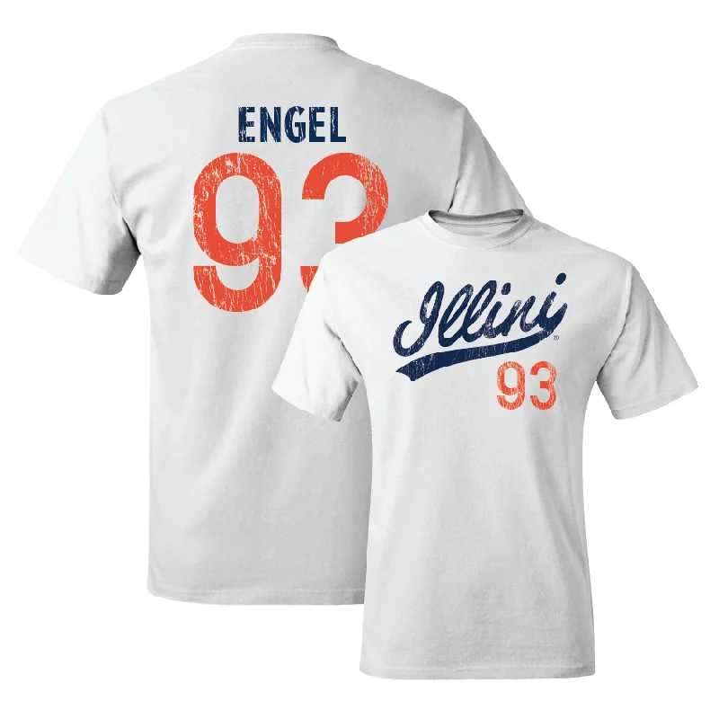 Script White Comfort Colors Tee - Henry Engel