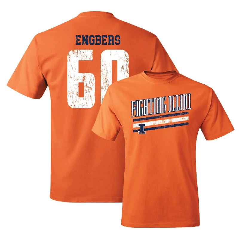 Orange Slant Tee   - Joep Engbers