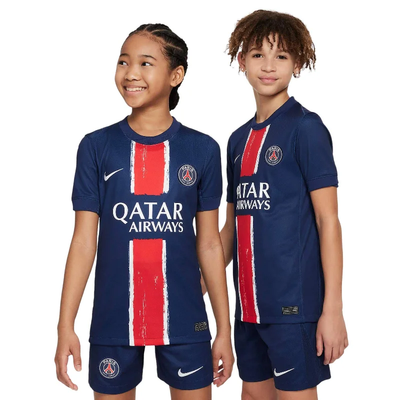 Nike PSG 24 Kids Home Jersey Navy