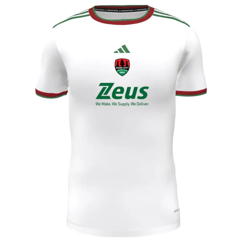 adidas Cork City FC 24 Home Jersey White