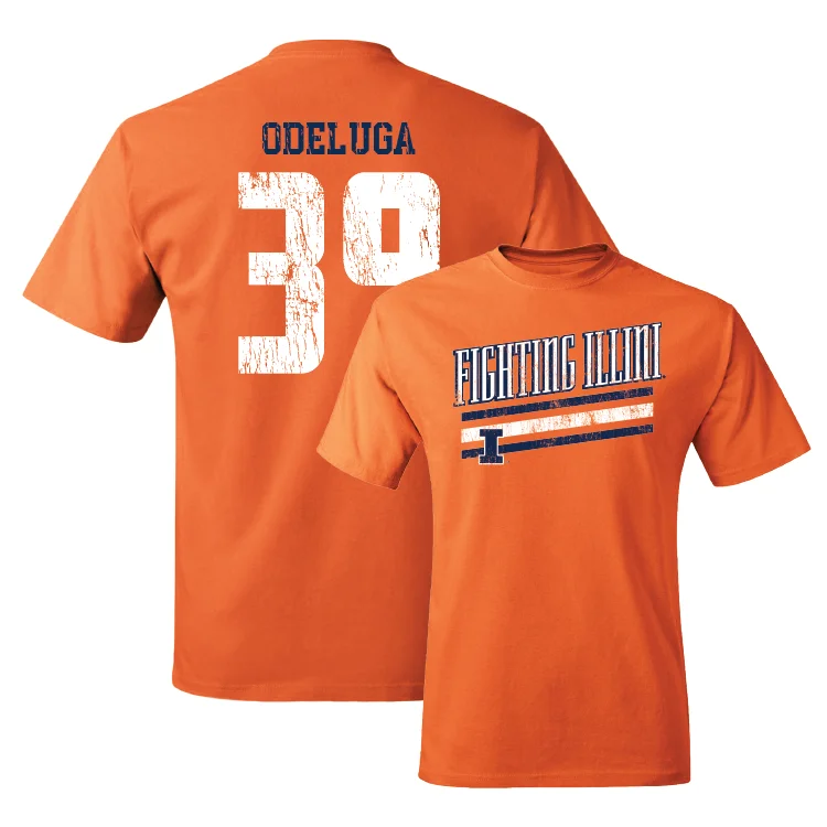 Orange Slant Tee - Kenenna Odeluga #39