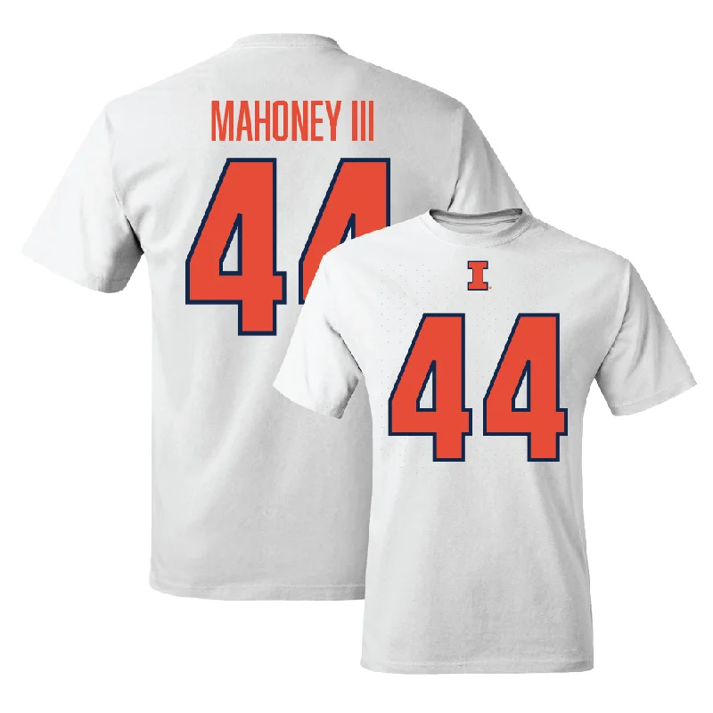 White Illinois Player Tee     - Patrick Mahoney III