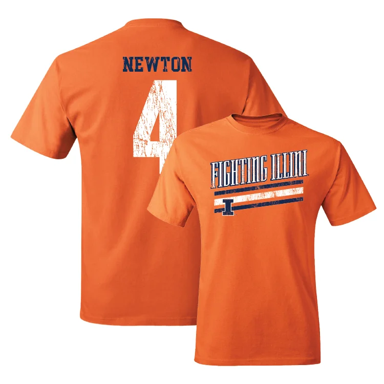 Orange Slant Tee - Johnny Newton #4