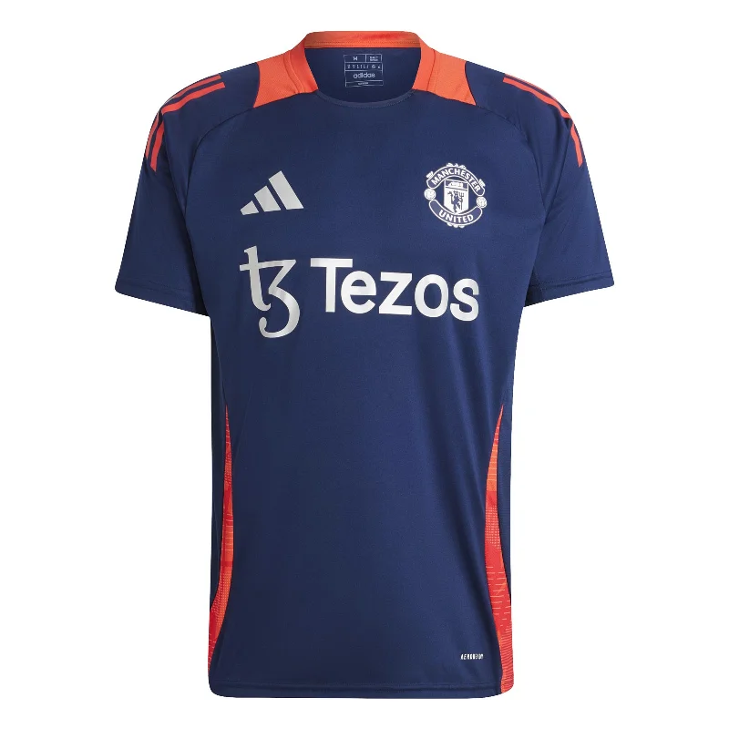 adidas Manchester United 2024 Short Sleeved Training Jersey