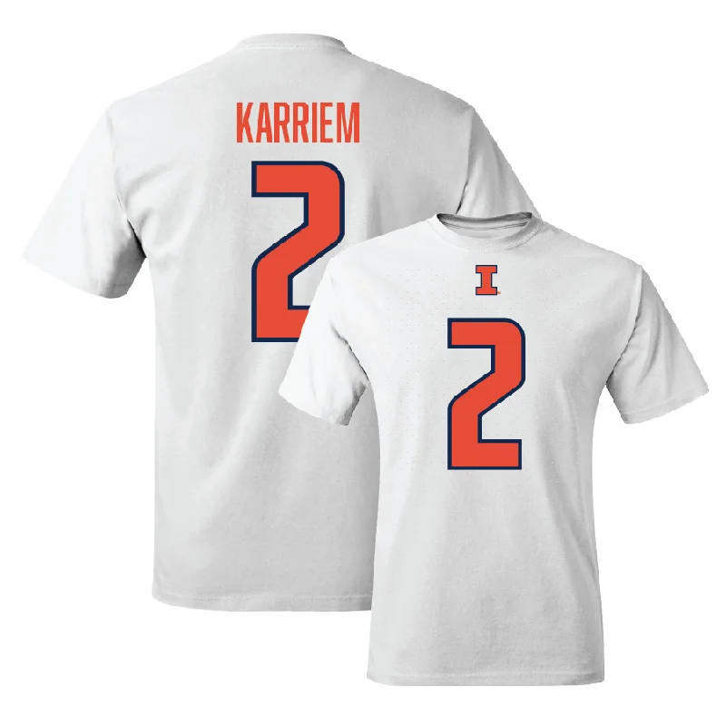 White Illinois Player Tee     - Saboor Karriem