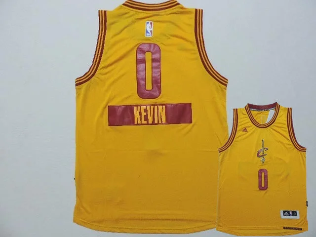 Cavaliers 0 Kevin Love Gold 2014 15 Christmas Day Swingman Basketball Jerseys