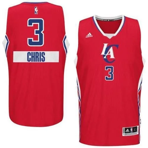 Clippers 3 Chris Paul Red 2014-15 Christmas Day Swingman Basketball Jerseys