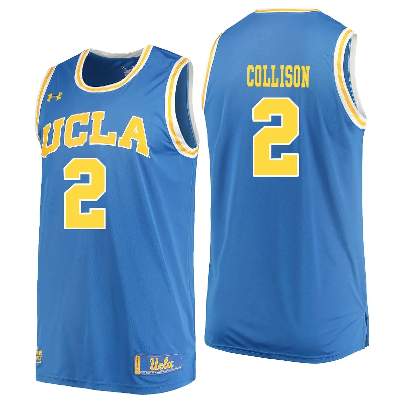 UCLA Bruins 2 Darren Collison Blue College Basketball Basketball Jersey