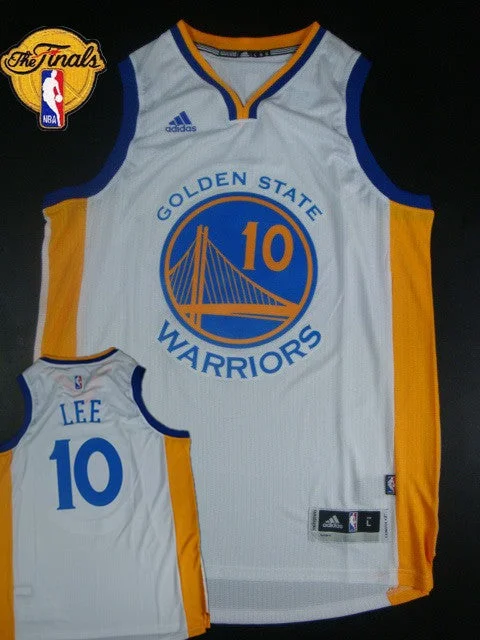 Warriors 10 Lee Blue 2015 Finals New Rev 30 Basketball Jersey