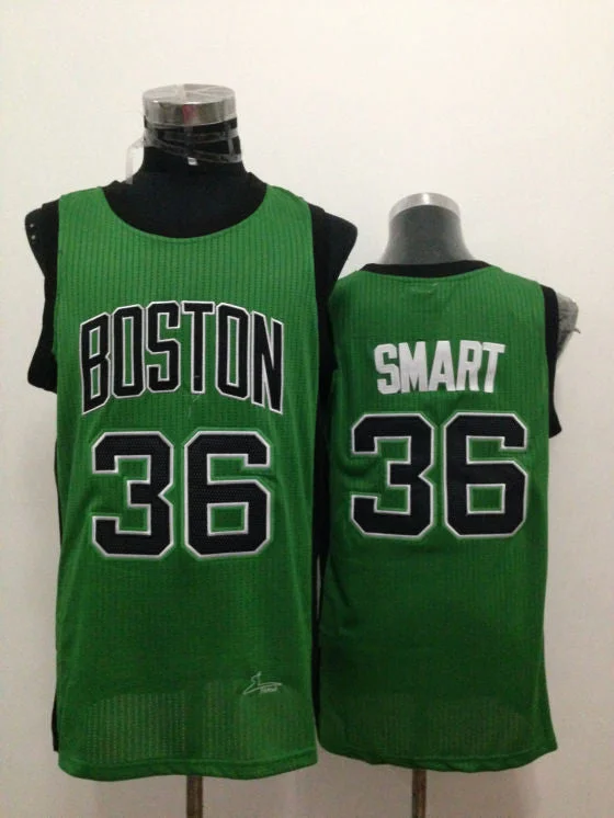 Celtics 36 Smart Green New Revolution 30 Basketball Jerseys