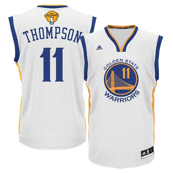 Warriors 11 Klay Thompson White 2016 Finals Swingman Basketball Jersey