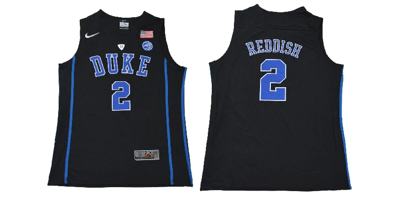 Duke Blue Devils 2 Cameron Reddish Black Elite College Basketball Basketball Jersey