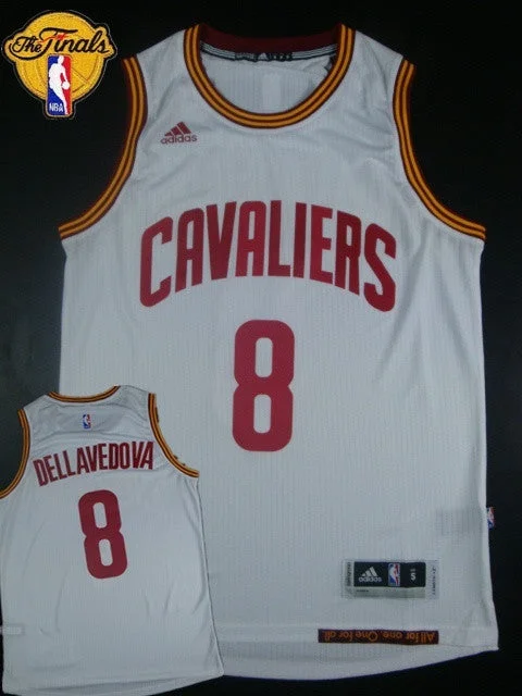 Cavaliers 8 Dellavedova White 2015 Finals New Rev 30 Basketball Jersey