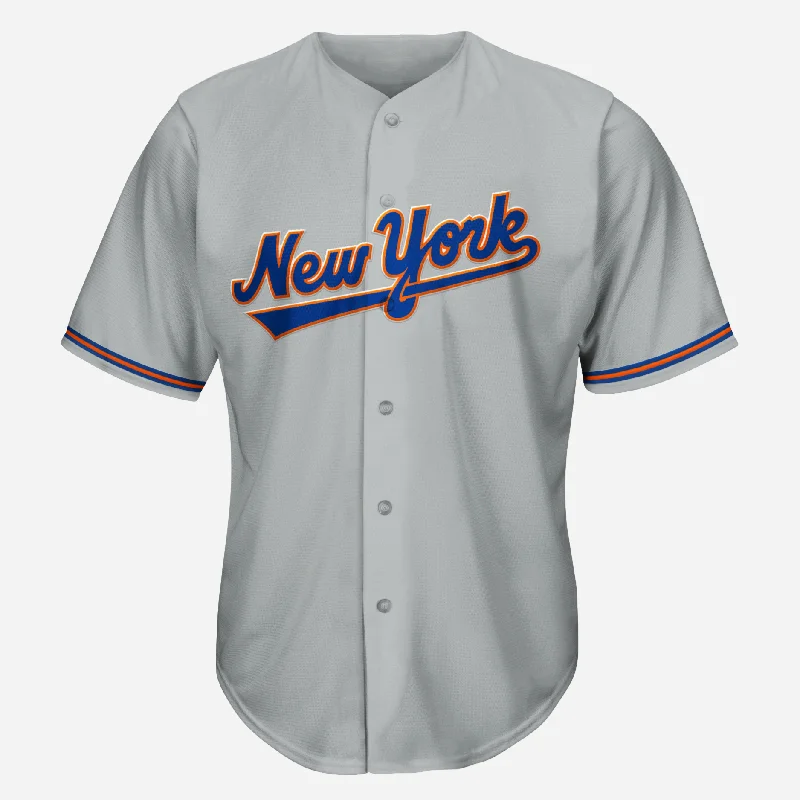 New York Script Baseball Jersey