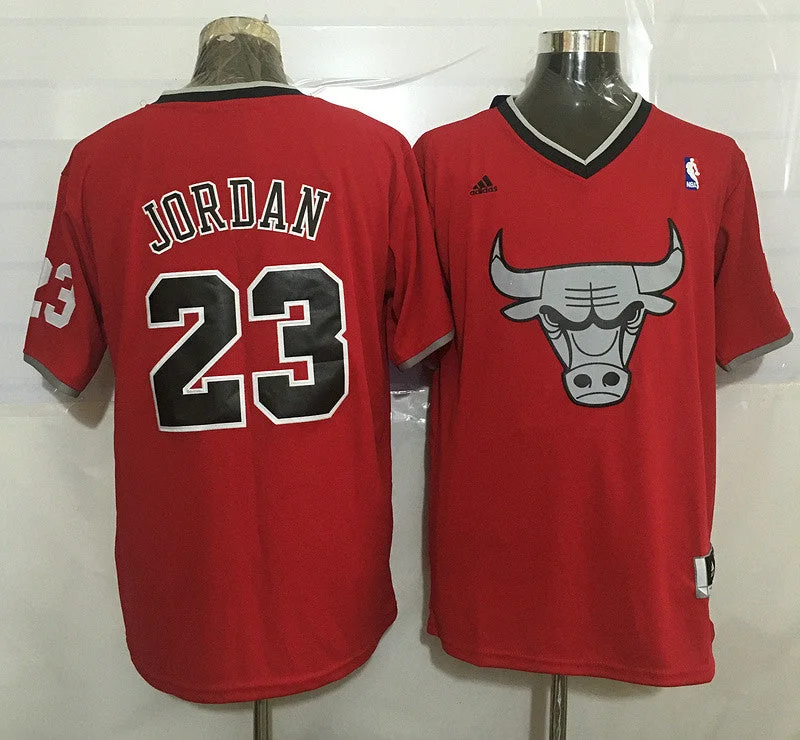 Bulls 23 Michael Jordan Red Pride Swingman Basketball Jersey