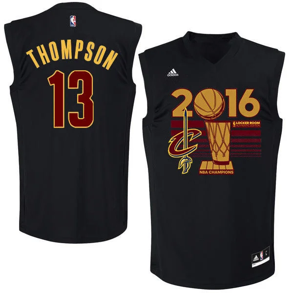 Cavaliers 13 Tristan Thompson Black 2016 Finals Champions Basketball Jersey