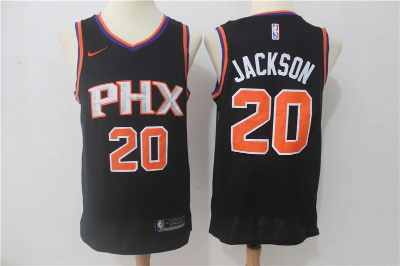 Suns 20 Josh Jackson Black Swingman Basketball Jersey