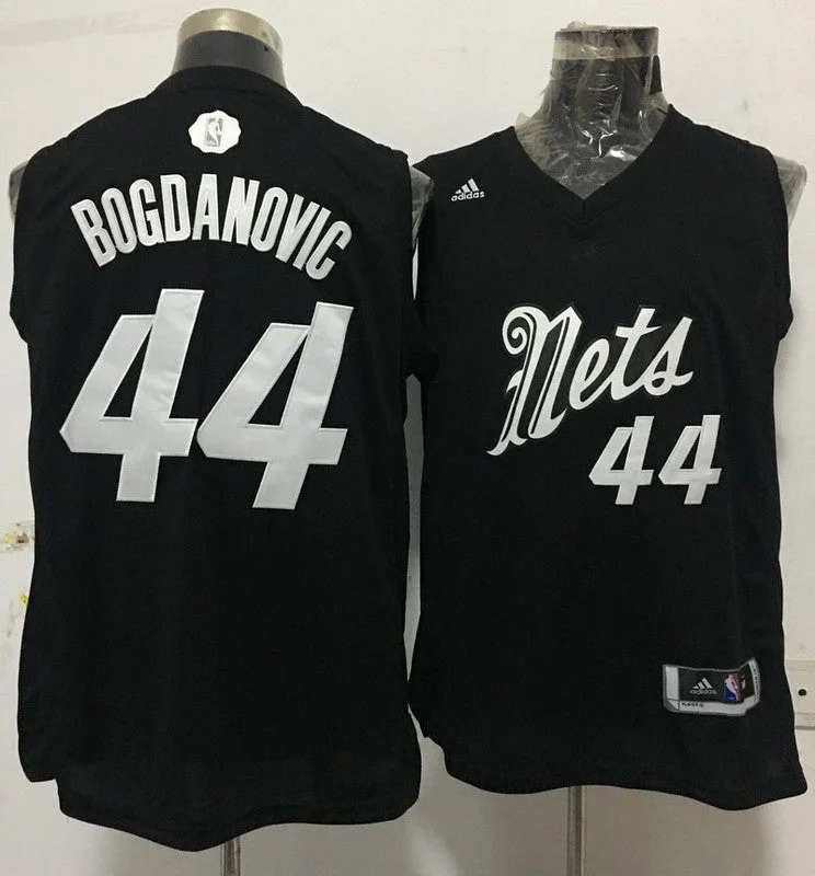 Nets 44 Bojan Bogdanovic Black 2016 Christmas Day Swingman Basketball Jersey