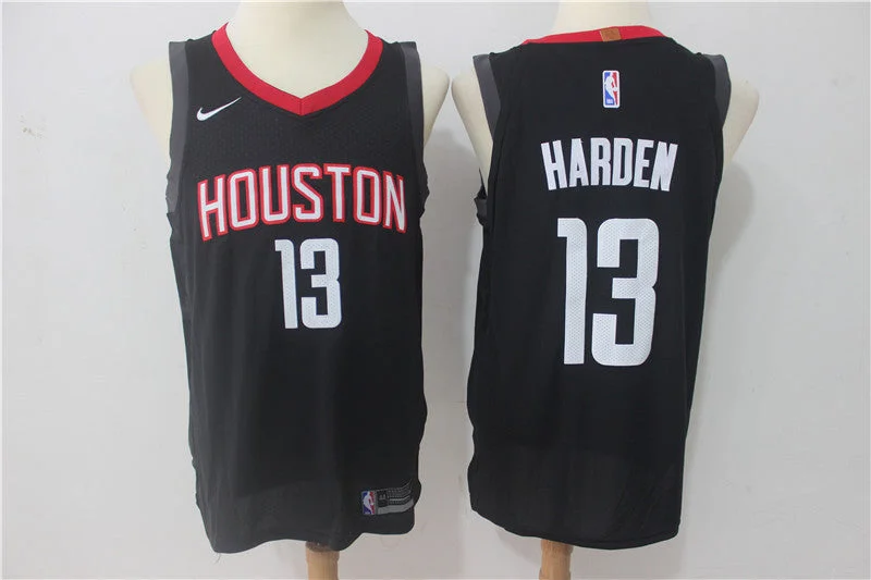 Rockets 13 James Harden Black Authentic Basketball Jersey