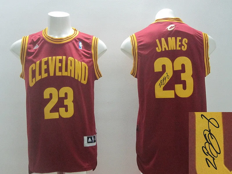 Cavaliers 23 James Red Revolution 30 Signature Edition Basketball Jerseys