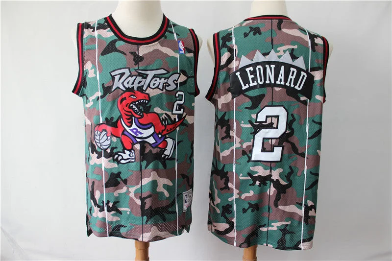 Raptors 2 Kawhi Leonard Camo Swingman Basketball Jersey