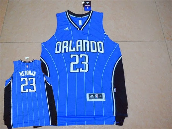 Magic 23 Mario Hezonja Blue Swingman Basketball Jersey