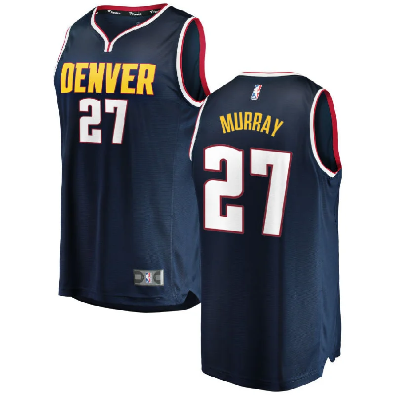 Nuggets 27 Jamal Murray Navy Swingman Basketball Jersey