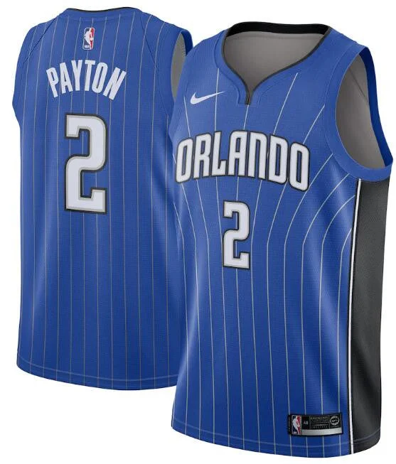 Men's Orlando Magic Royal #2 Elfrid Payton Icon Edition Stitched Swingman Basketball Jersey