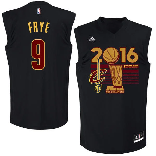 Cavaliers 9 Channing Frye Black 2016 Finals Champions Basketball Jersey