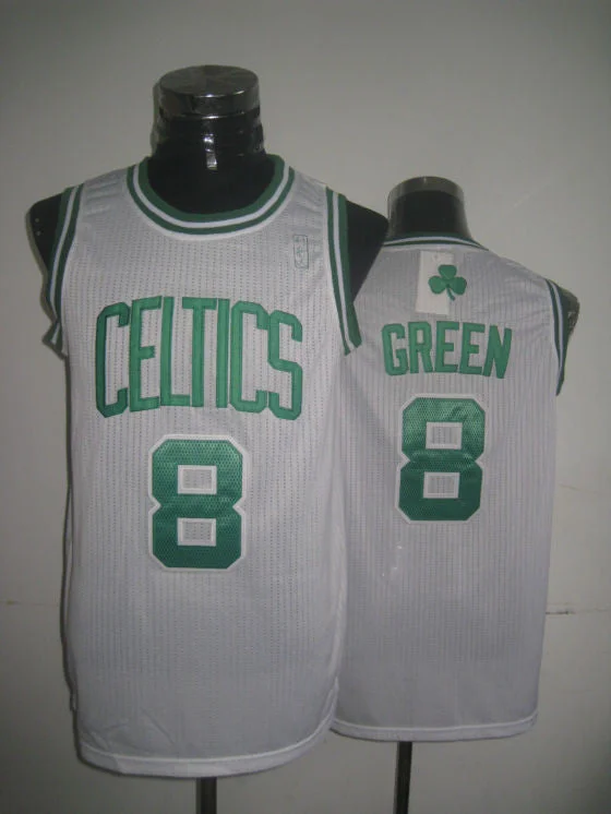 Celtics 8 Green White New Revolution 30 Basketball Jerseys