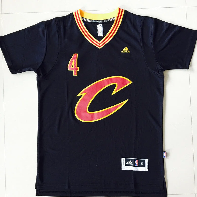 Cavaliers 4 Iman Shumpert Black Pride Swingman Basketball Jersey