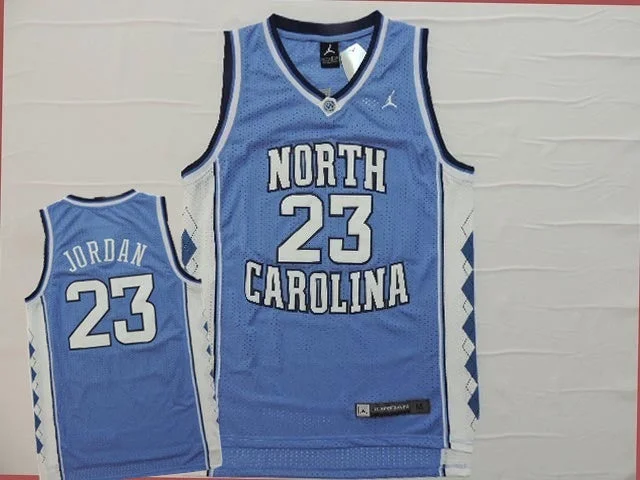 North Carolina Tar Heels 23 Michael Jordan Baby Blue College Basketball Jersey