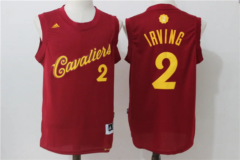 Cavaliers 2 Kyrie Irving Burgundy 2016 Christmas Day Swingman Basketball Jersey