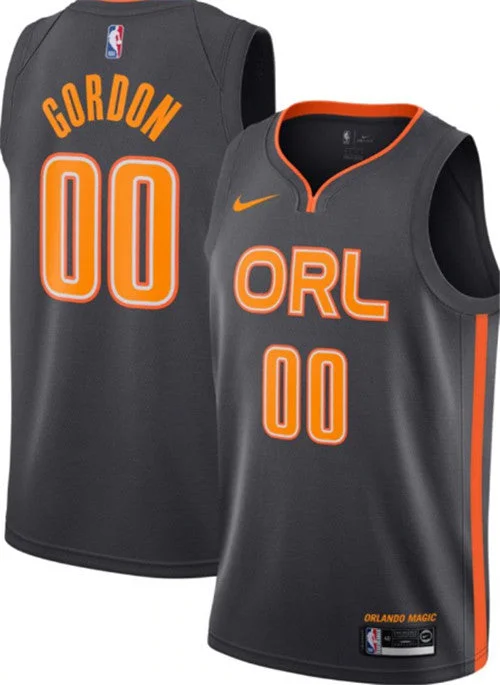 Men's Orlando Magic #00 Aaron Gordon City Edition Stitched Basketball Jersey