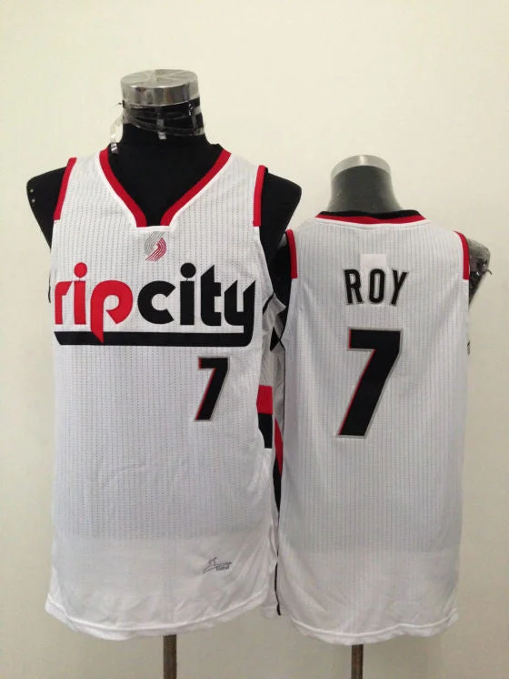 Portland Trail Blazers 7 Roy White New Revolution 30 Basketball Jerseys