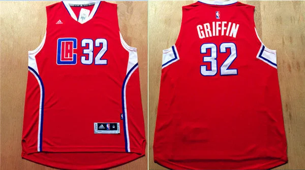 Clippers 32 Blake Griffin Red 2015 Swingman Basketball Jersey