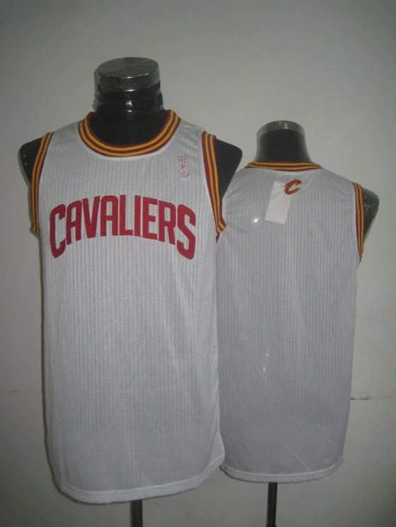 Cavaliers Blank White New Revolution 30 Basketball Jerseys