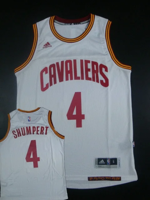 Cavaliers 4 Shumpert White 2014-15 Hot Printed New Rev 30 Basketball Jersey